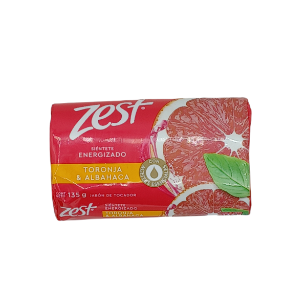 Zest Bar Soap Toronja Albahaca 135gm Online Sale