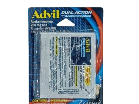 Advil Dual Action Blister 12ct Hot on Sale