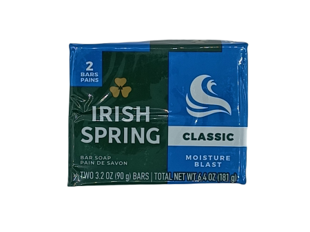 Irish Spring Moisture Blast 2ct Online now