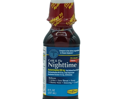 Lil Drugstore Cold & Flu Nighttime Cherry 8oz For Discount