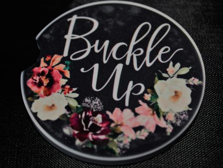 buckle up Bitches Car Coasters Online