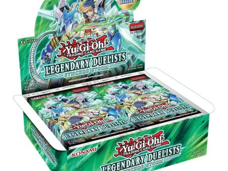 Yugioh TCG Booster Pack Legendary Duelists Synchro Storm Fashion