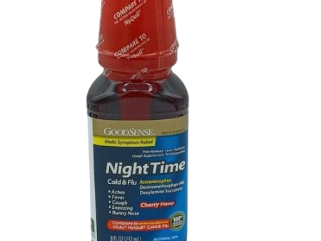 GoodSense Night Time Cherry Flavor 8oz Bottle Online Hot Sale