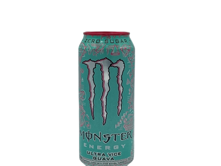 Monster Ultra Vice Guava 16oz 24ct Online Hot Sale