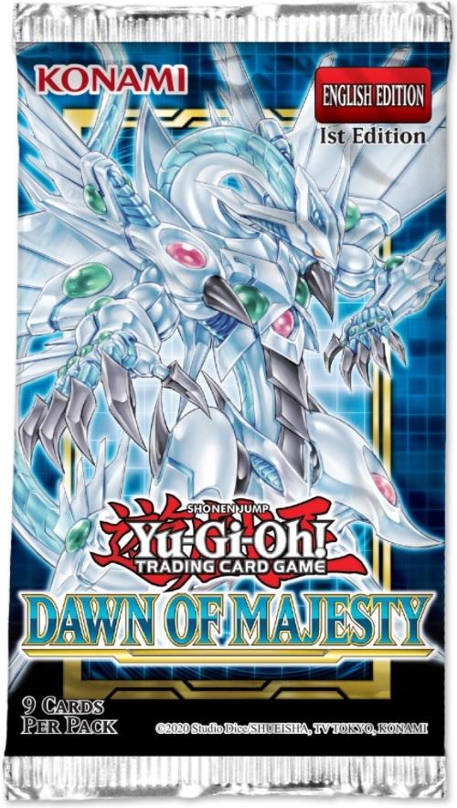 Yugioh TCG Booster Pack Dawn of Majesty Discount