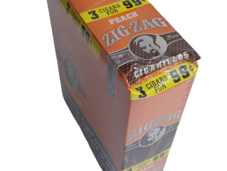 Zig Zag Peach 3 .99c 15 3pk Discount