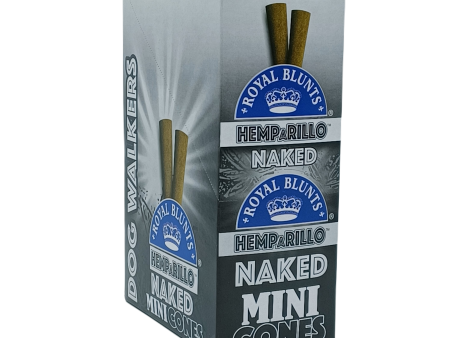 Royal Blunts Mini Hemparilo Cones Naked 4 10ct Online Sale