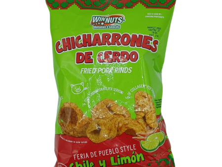 WinNuts Chicharrones Lime Chile 3.53oz For Cheap