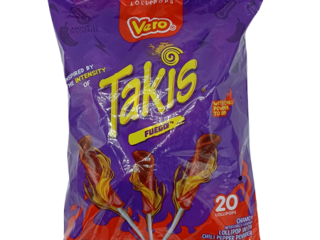 Vero Takis Chamoy Lollipops .84 20ct Sale