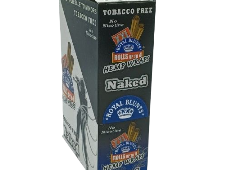 RoyalBlunts HempWrapsXXL Naked 2 25ct Online Sale