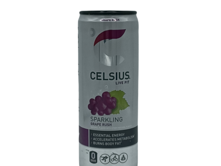 Celsius Sparkling Grape Rush 12oz 12ct Cheap