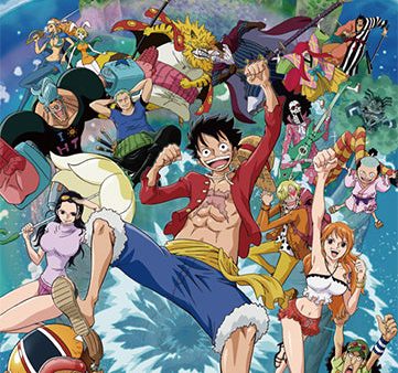 One Piece Wall Scroll  Marineford Group  Discount