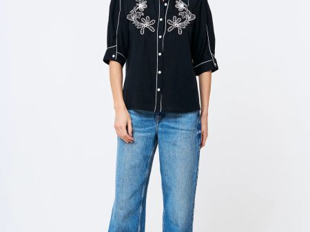 *SALE* Western Vixen Embroidered Button Up Top Sale