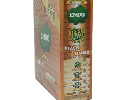 Endo 222 Hemp Wrap Peach & Mango 15ct Fashion