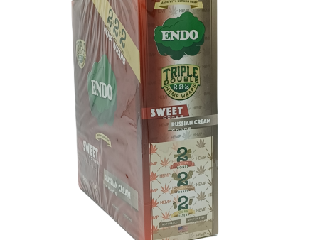 Endo 222 Hemp Wrap Sweet & Russian Cream 15ct Sale