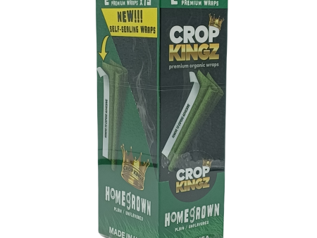 Crop Kingz Organic Wraps Home Grown 2pk 15ct Online