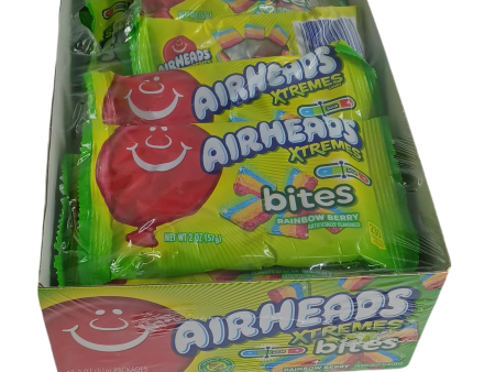 AirHeads Xtremes Rainbow Berry Bites 2oz 18ct Online Sale