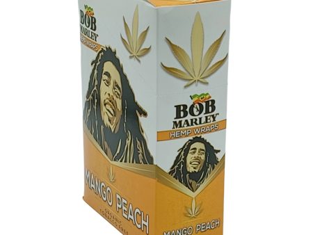 Bob Marley Hemp Wrap Mango Peach 25 2ct Supply