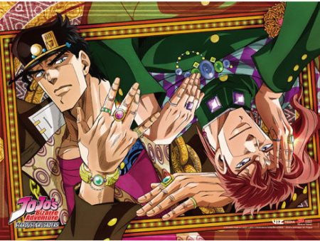 Jojo s Bizarre Adventure Wall Scroll  S2 Key Art Ver. B  Sale