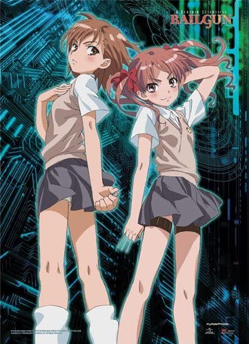 A Certain Series Wall Scroll  Misaka and Kuroko  Sale