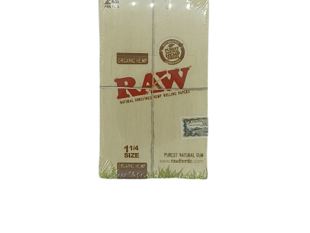 Raw Organic Hemp 1.25 24ct Supply