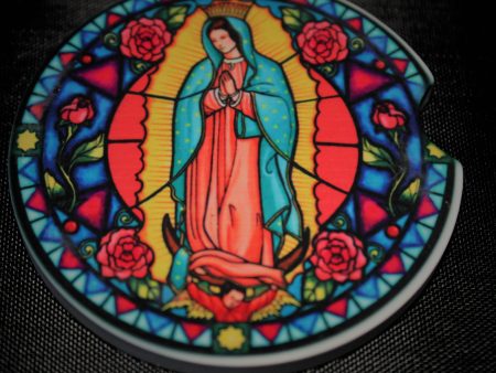 Guadalupe Virgin Mary Car Coasters [mexican theme] Online now