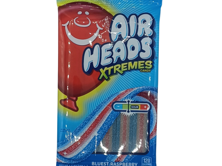 AirHeads Xtremes Bluest Raspberry 4.5oz PEG For Sale