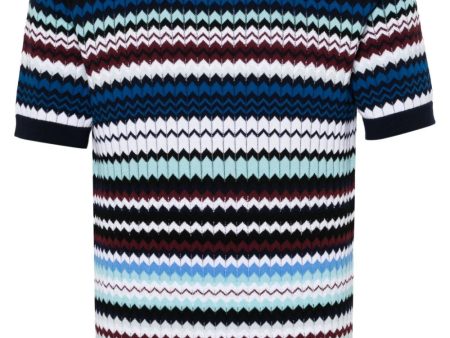 Zigzag Cotton T-Shirt Online