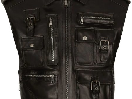 Biker Leather Gilet Supply