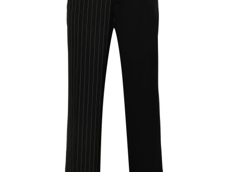 Pinstripe Straight-Leg Trousers Online