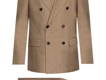 Double-Breasted Wool Suit on Sale