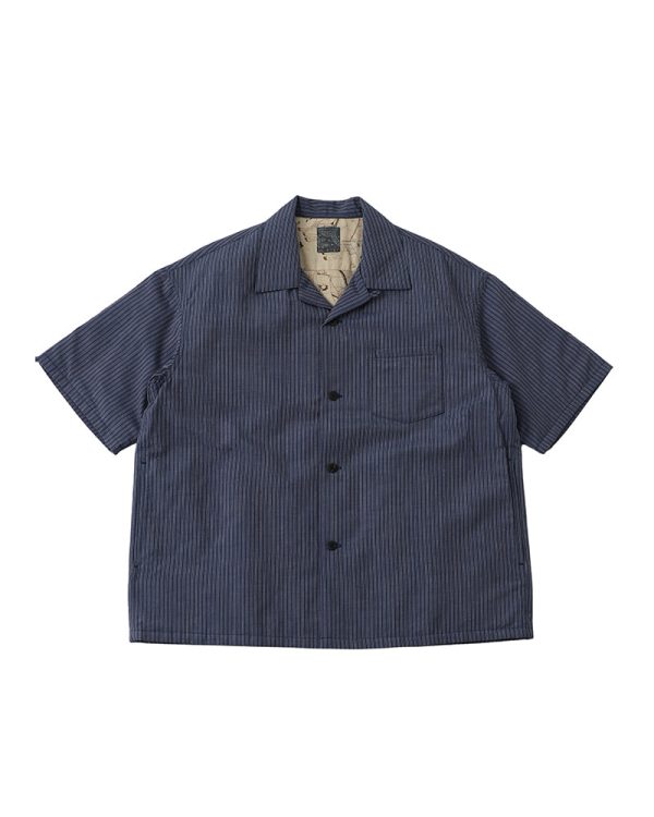 Wallis Down Shirt S S Navy Online Hot Sale