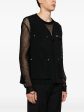 Multi-Pocket Zip-Up Gilet Online Hot Sale