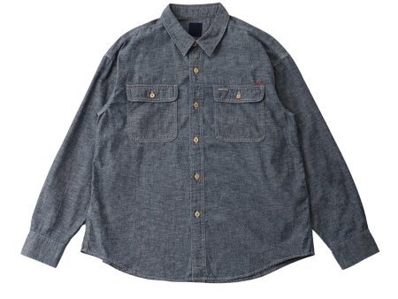 Langer Chambray L S Indigo Fashion