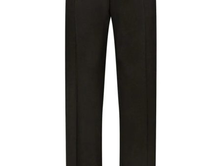 Straight-Leg Wool Trousers Cheap